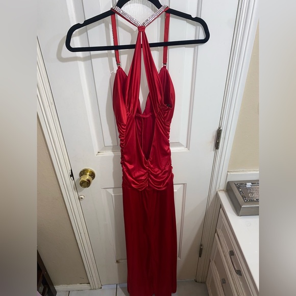 Sexy Red Evening Dress - Picture 3 of 8